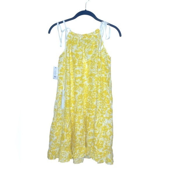 JOIE Porcelain/Empire Yellow Nala Dress - Picture 3 of 7